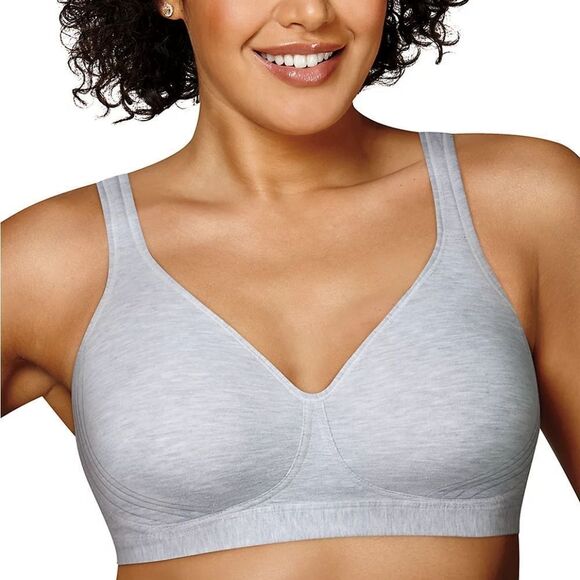 NWT Playtex 18 Hour Ultimate Lift Support Wire-Free Full Figure Cotton B… - Picture 1 of 7